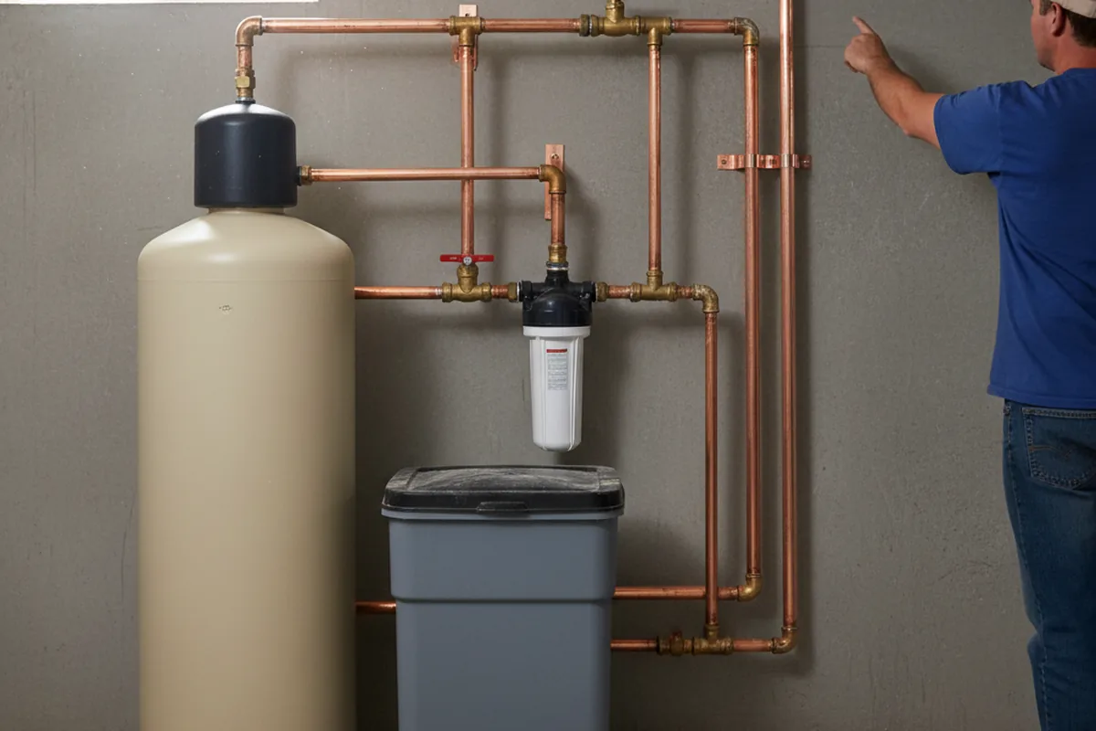 Whole-house water treatment system installed in Wenham